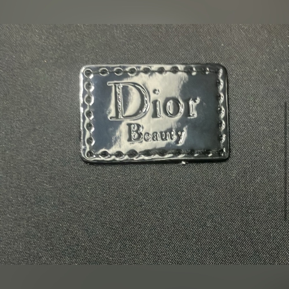 Dior Black Glossy Clutch Structured Elegance - Picture 5 of 8